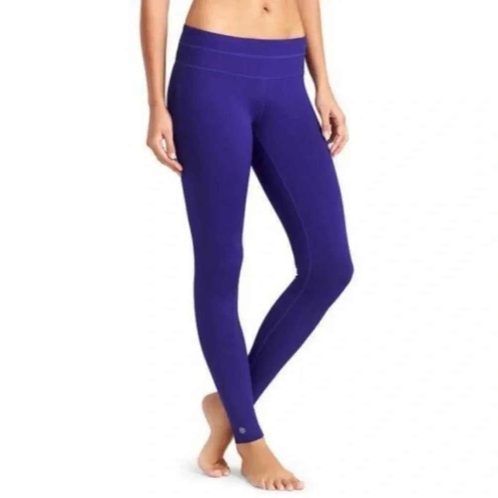 ATHLETA Sonar Tight Full Length Workout/Performance Leggings Sz M